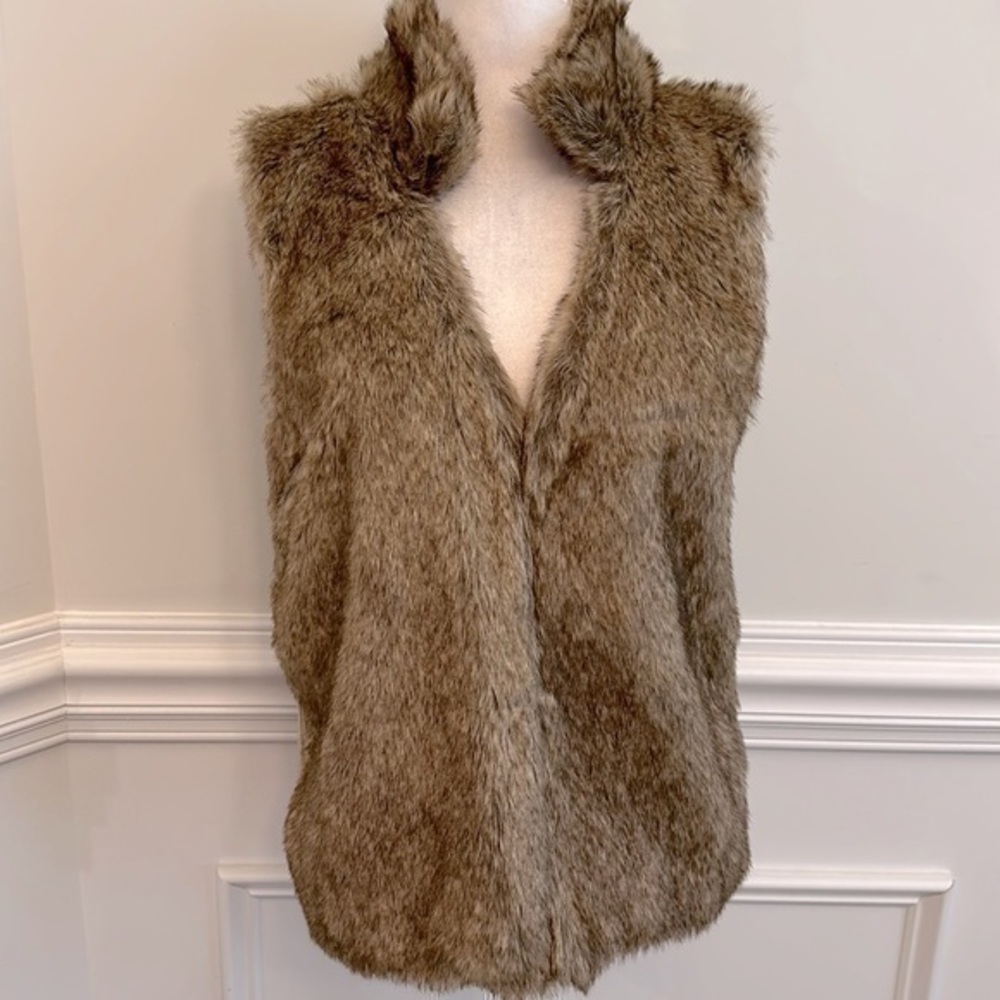 New Directions Faux Fur Vest